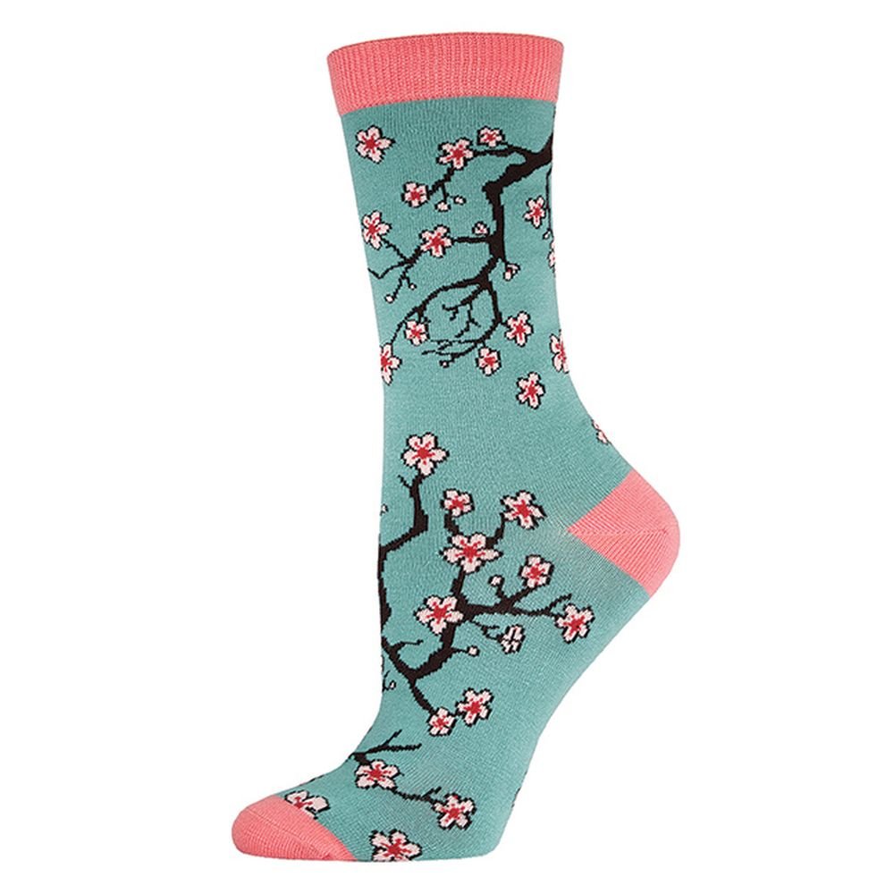 Calcetines de Bambu media caña Arbol Flores Socksmith Imagen principal del producto