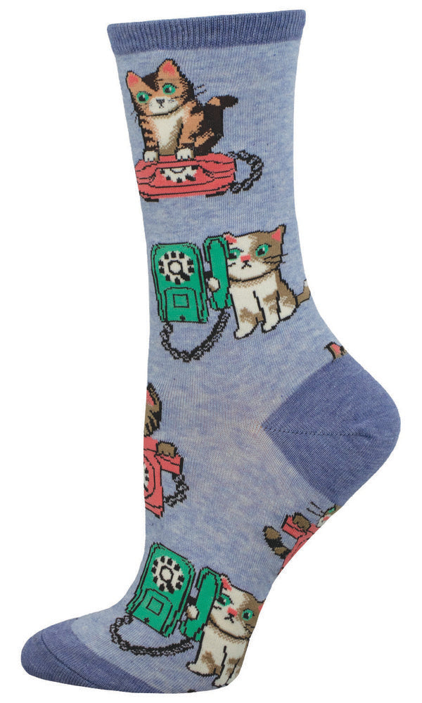 CALCETINES MUJER ALGODON GATOS RING 36-41 | SOCKSMITH | 1 UNIDAD | 8482920224360