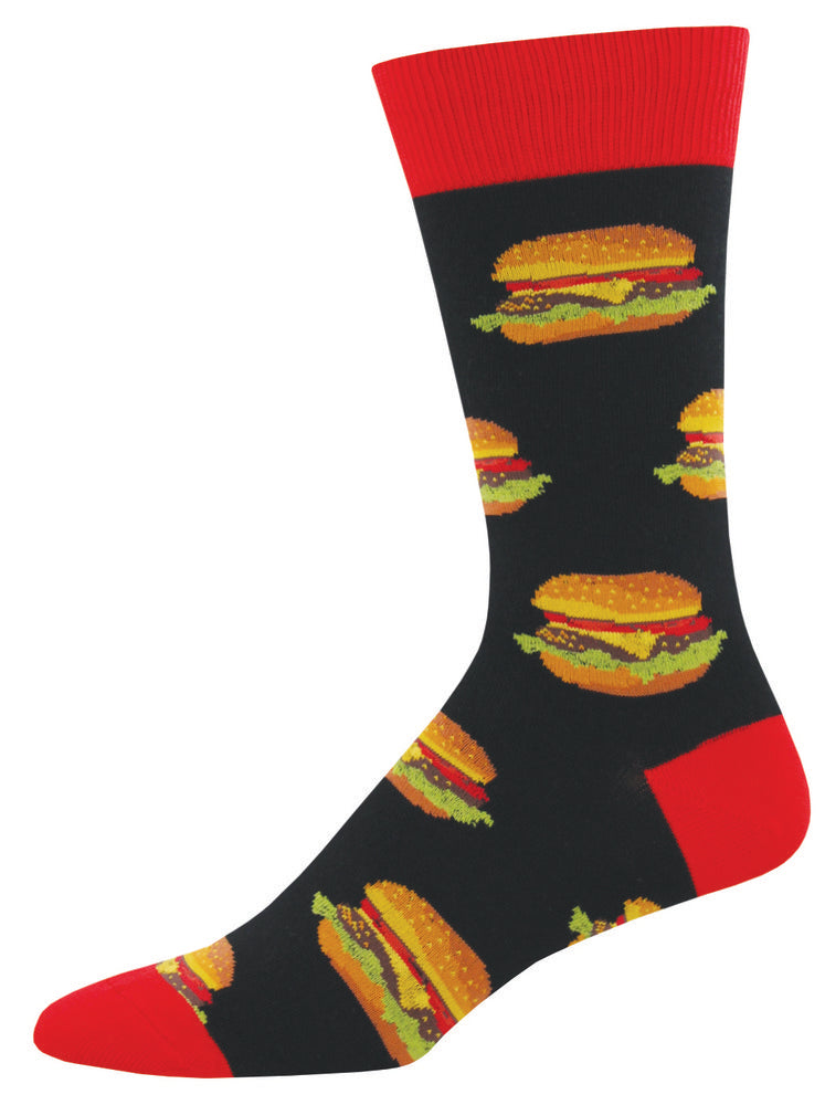 CALCETINES HOMBRE ALGODON BURGER 40-46 | SOCKSMITH | 1 UNIDAD | 8482920279742