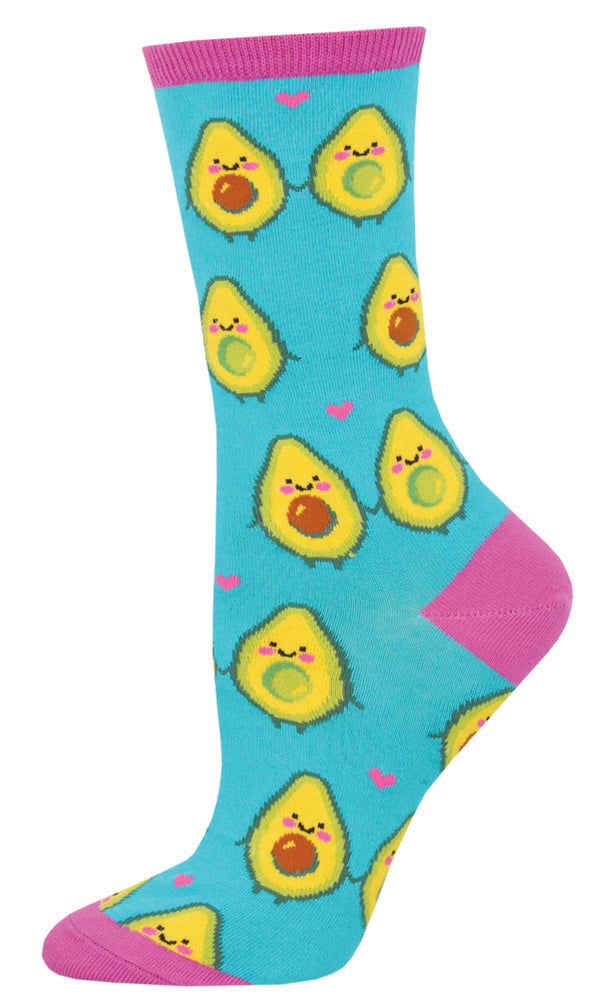 CALCETINES MUJER ALGODON AGUACATES 36-41 | SOCKSMITH | 1 UNIDAD | 8482920379664