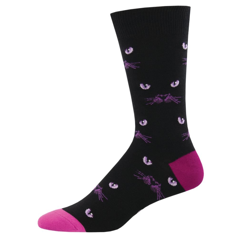 Calcetines de Algodón Media Caña Ojos Gato SOCKSMITH Imagen principal del producto