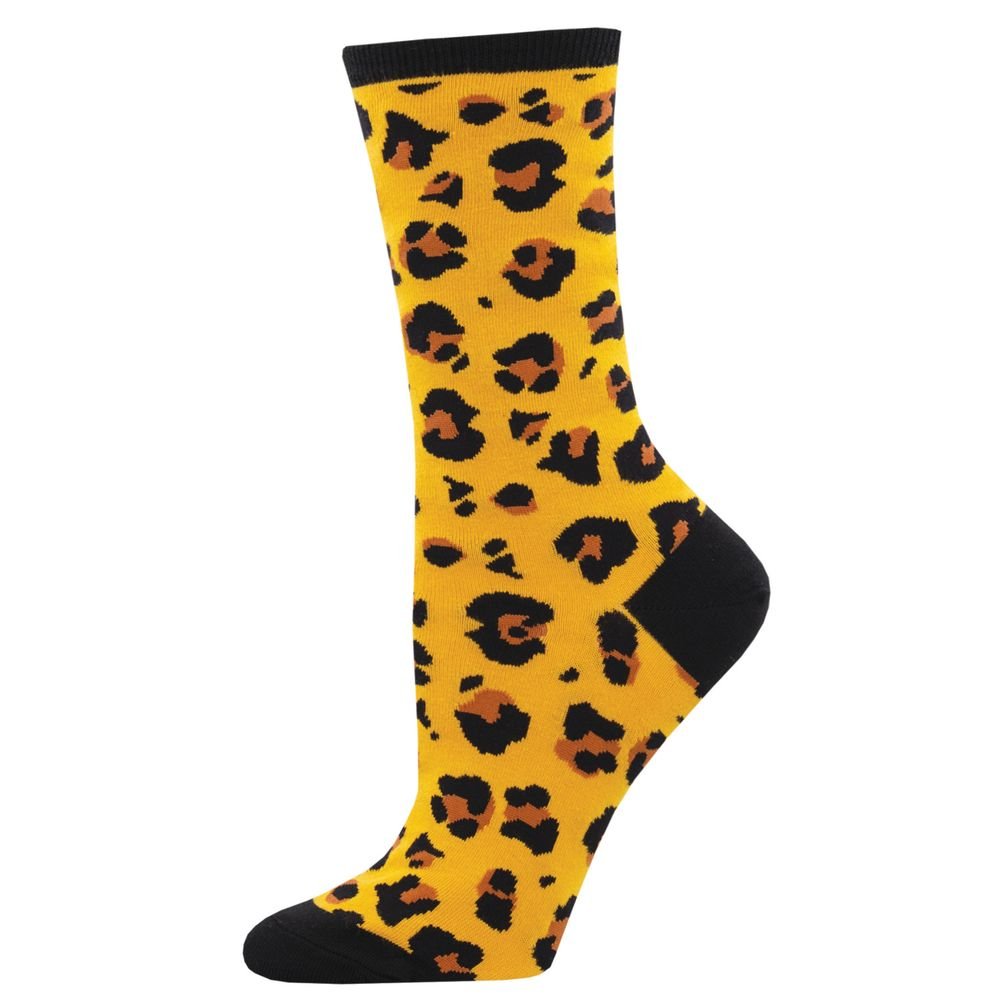 Calcetines de Algodón Media Caña Leopardo SOCKSMITH Imagen principal del producto