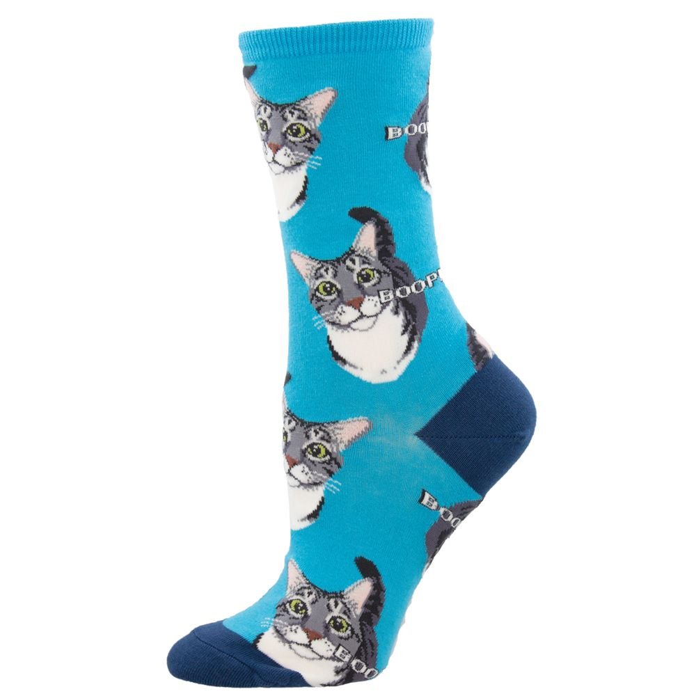 Calcetines de algodón media caña gato azul 36-41 SOCKSMITH Imagen principal del producto