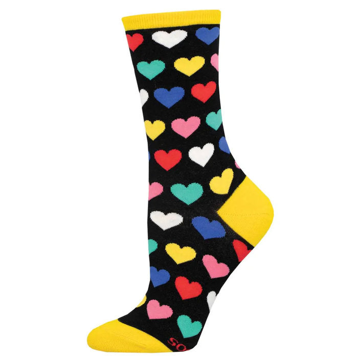 CALCETINES DE ALGODON MEDIA CAÑA 36-41 HEART | SOCKSMITH | 1 UNIDAD | 8482920557178