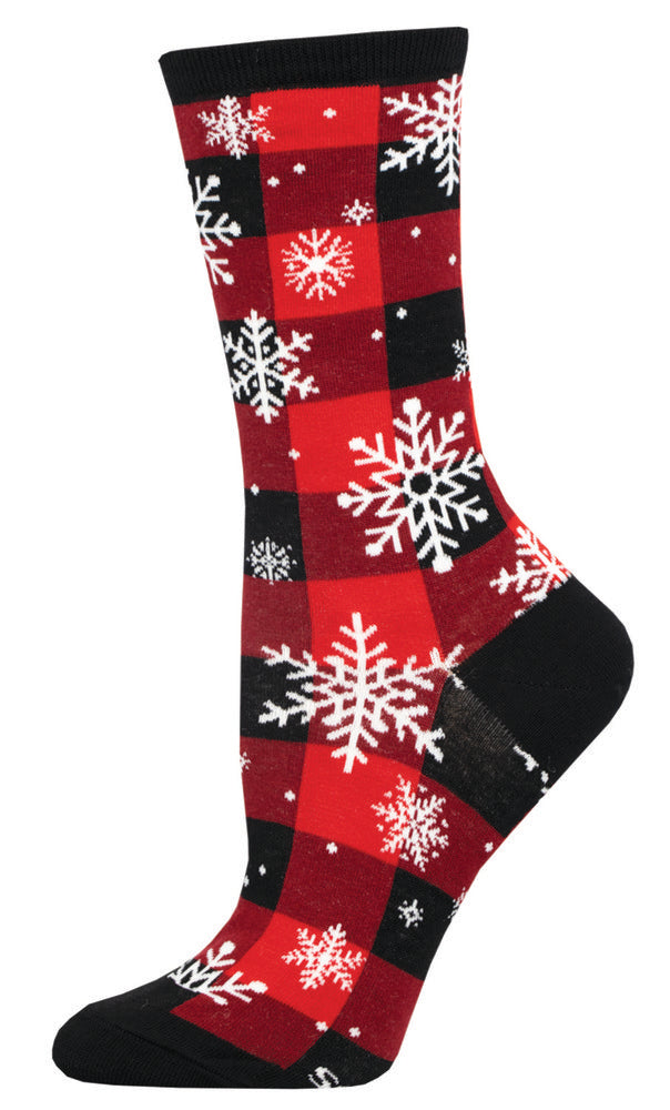 CALCETINES MUJER ALGODON CUADROS COPOS 36-41 | SOCKSMITH | 1 UNIDAD | 8482920560048