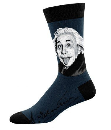 Calcetines de Algodón Media Caña Einstein 40-46 Azul Marino SOCKSMITH Imagen principal del producto