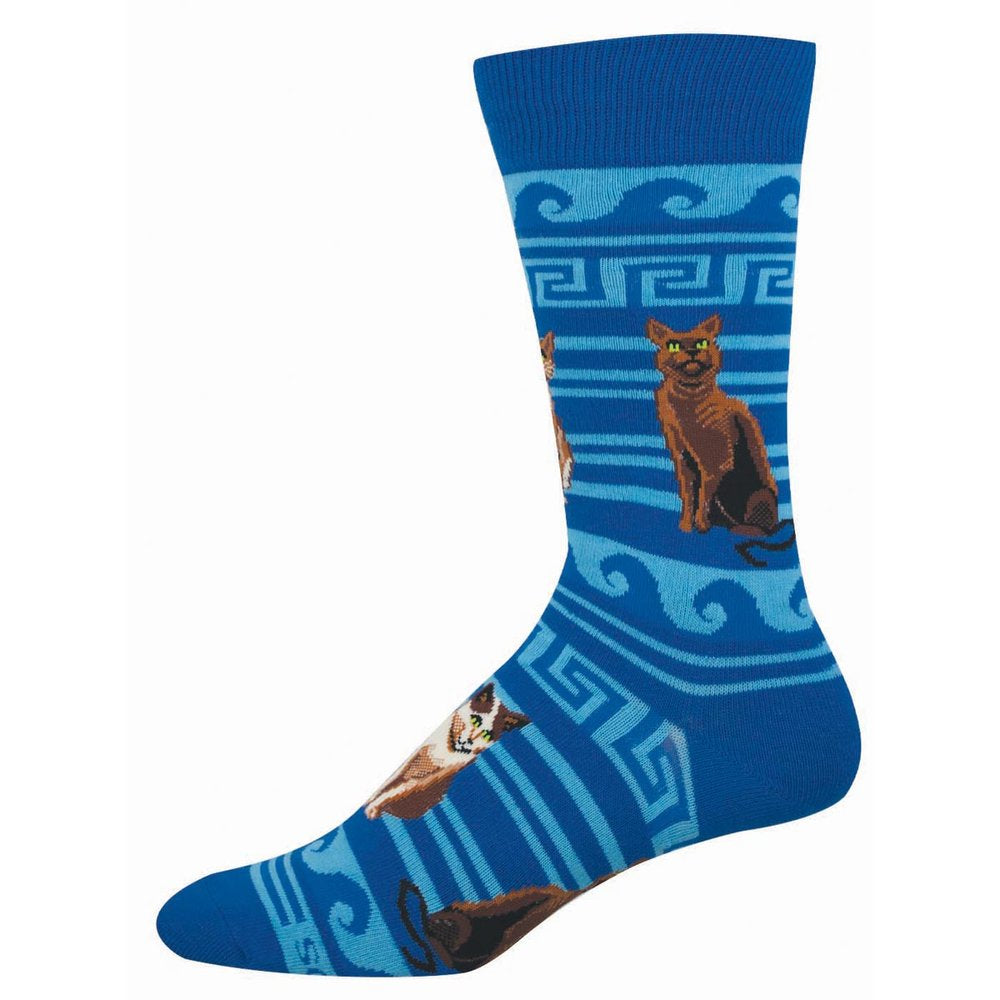 Calcetines de Algodón Media Caña Gato Griego 40-46 SOCKSMITH Imagen principal del producto