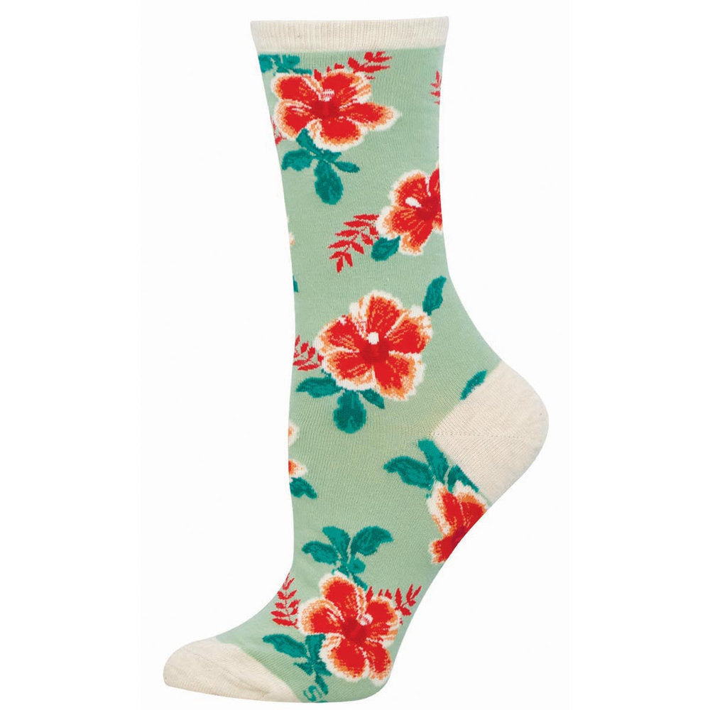 Calcetines de Algodón Media Caña Flores 36-41 Socksmith Imagen principal del producto