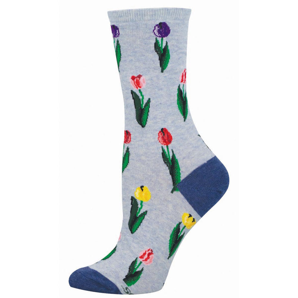 Calcetines de Algodón Media Caña Tulipanes Socksmith Imagen principal del producto
