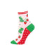Calcetines algodón media caña Strawberry Threads Pink 36-41 Socksmith