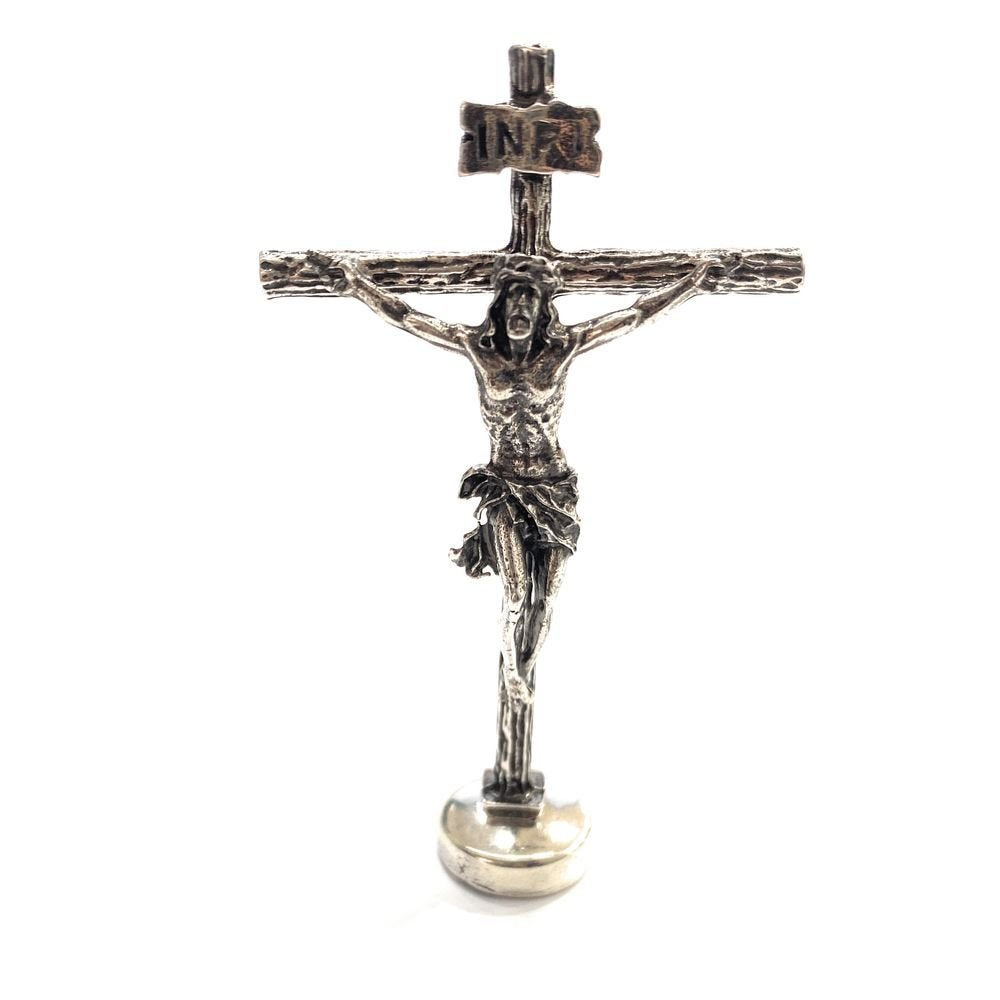Imagen Miniatura Crucifijo 5 Micras Plata 70 mm marca DE BUSSY