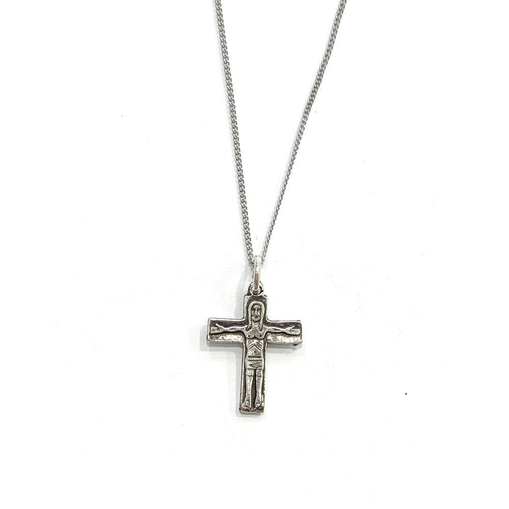 Collar Cruz Camino Itinerante Plata 20mm Marca De Bussy Imagen principal del producto