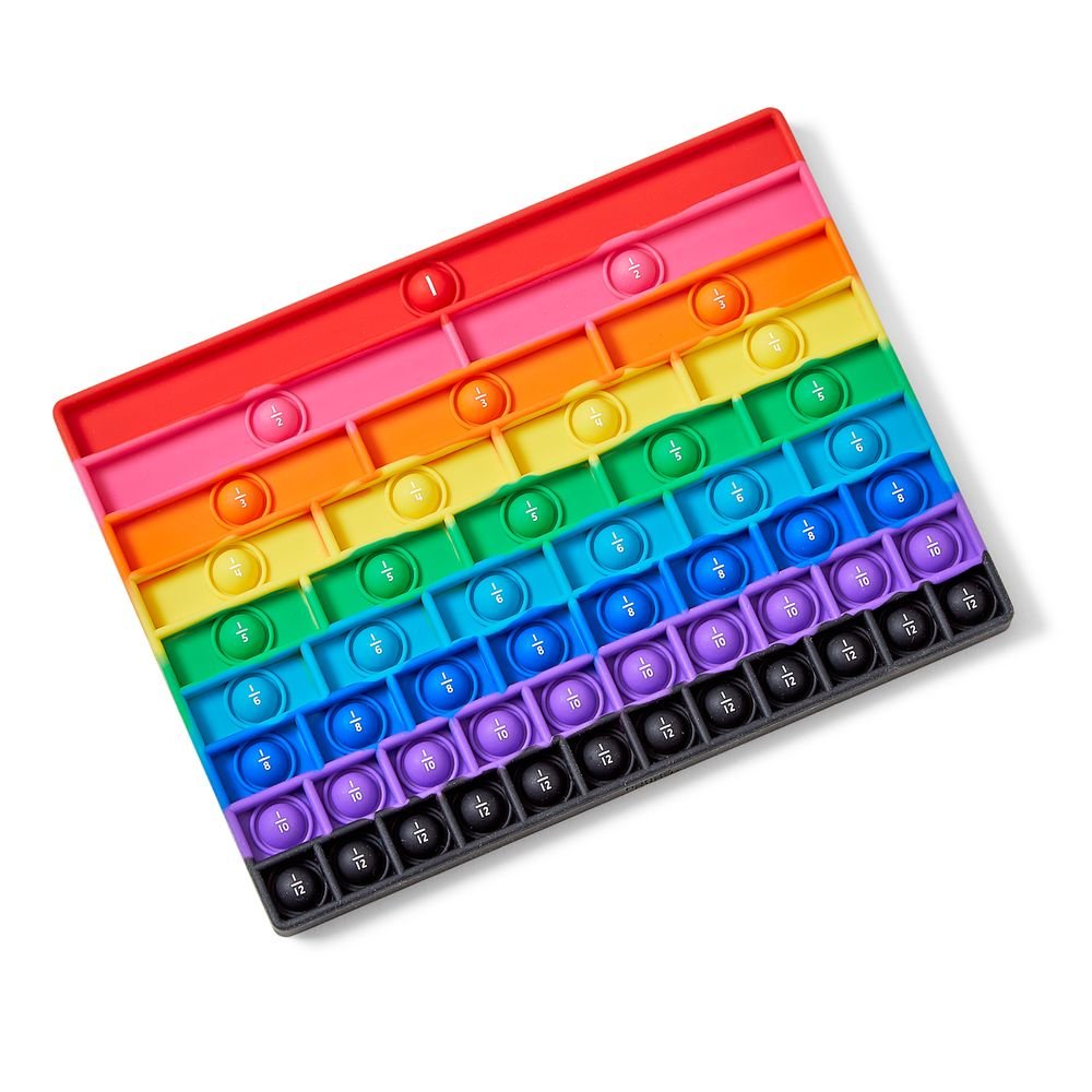 Pop It Arcoiris Fracciones LEARNING RESOURCES Imagen principal del producto