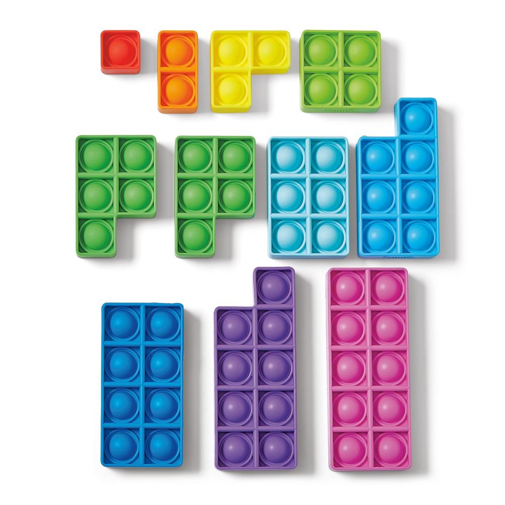 Set Pop Its Juegos Matemáticos Sensoriales LEARNING RESOURCES