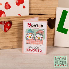 PACK 10 TARJETAS DE FELICITACION JUNTOS EL MEJOR LUGAR | YOSIQUESE SL | 1 UNIDAD | 8495390718567