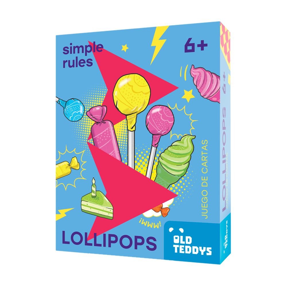 JUEGO LOLLIPOPS | OLD TEDDYS | 1 UNIDAD | 8500424963742
