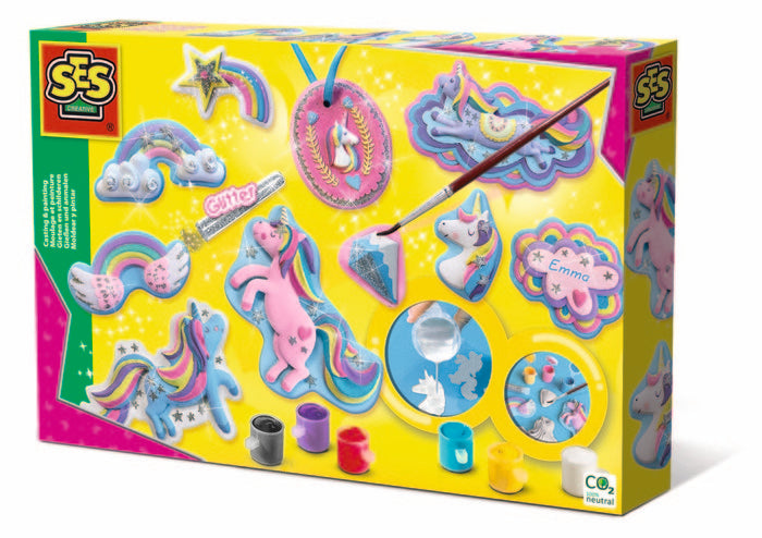 Moldear y Pintar Unicornios SES Pack 1