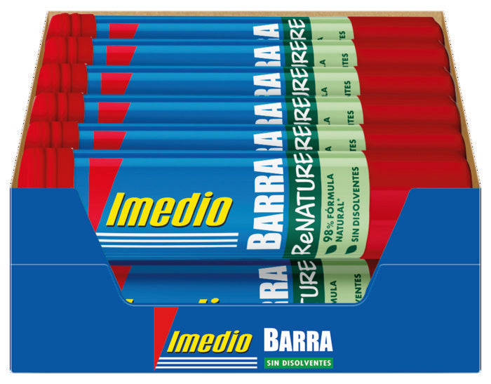 PEGAMENTO BARRA IMEDIO 21 GRAMOS RENATURE SIN DISOLVENTES | 12 UNIDADES | (PRODUCTOS IMEDIO, S,A,) Imagen principal del producto