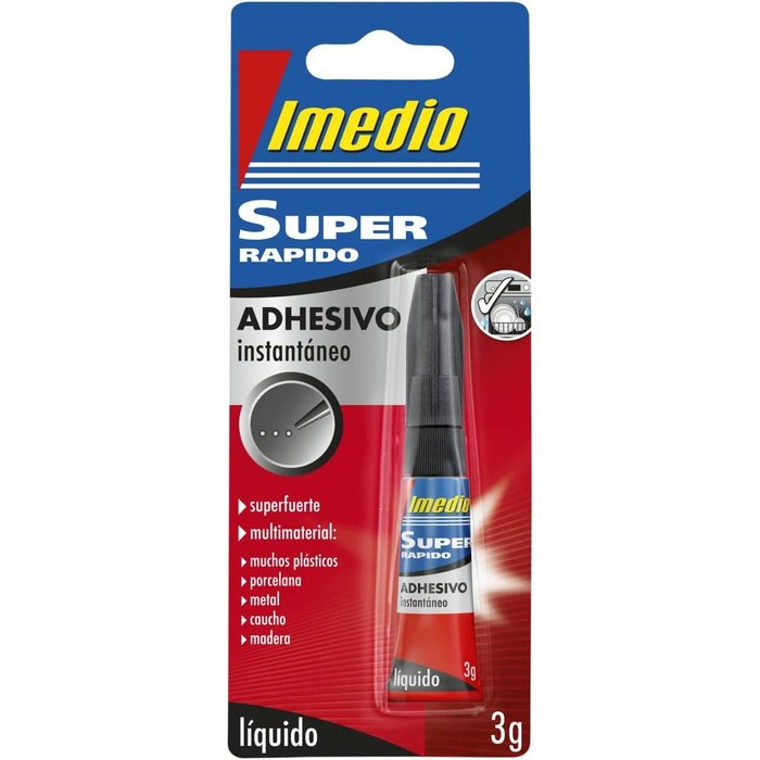 PEGAMENTO IMEDIO SUPER RAPIDO 3 GRAMOS | 1 UNIDADES | (PRODUCTOS IMEDIO, S,A,) Imagen principal del producto