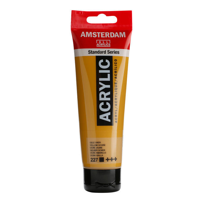 Pintura Acrílica Amsterdam Amarillo Ocre 120ml TALENS ESPAÑA Imagen principal del producto