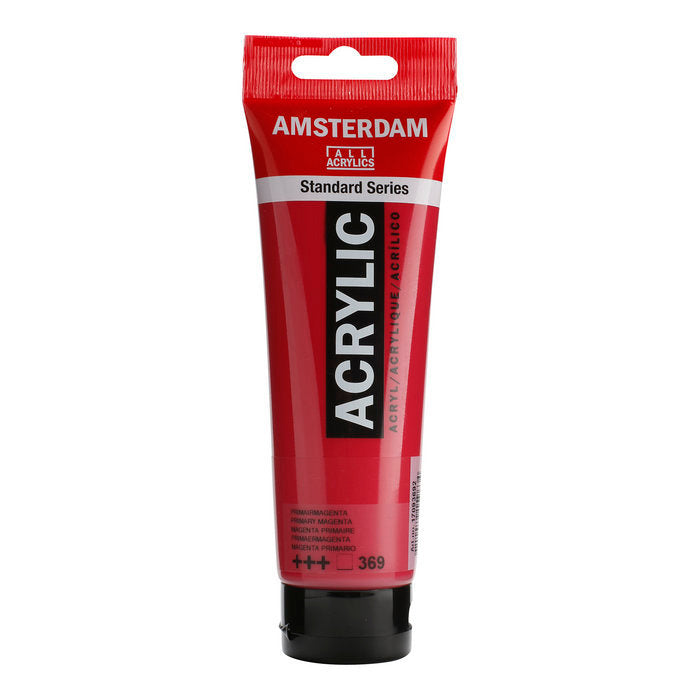 Pintura Acrílica Amsterdam Magenta Primario Talens España 120 ml