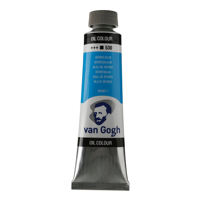 PINTURA OLEO VAN GOGH 40ML AZUL SEVRES | 3 UNIDADES | (TALENS ESPAÑA) Imagen principal del producto