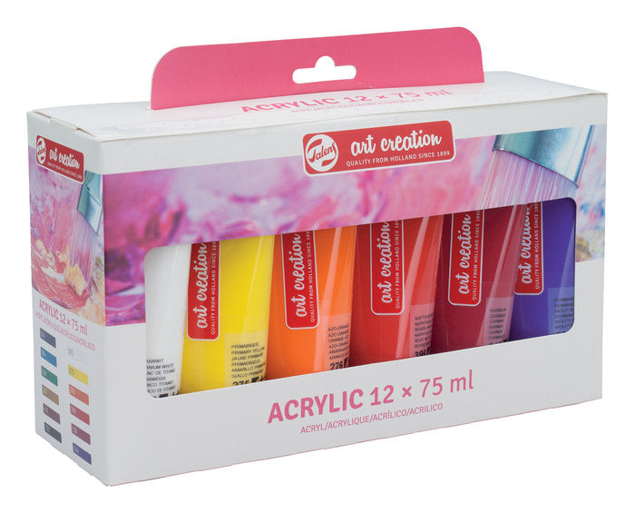 Pintura Acrílica Talens Art Creation Estuche 12 Colores 75 ml Imagen principal del producto