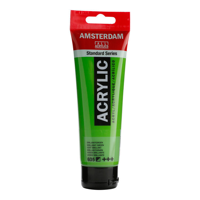 Pintura Acrílica Amsterdam Verde Claro 120 ml TALENS ESPAÑA Imagen principal del producto