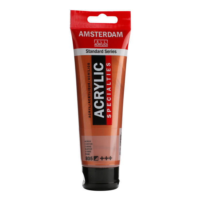 Pintura Acrílica Amsterdam Cobre 120 ml Imagen principal del producto