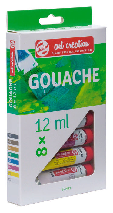 TEMPERAS TALENS ART CREATION ESTUCHE 8 X 12 ML | 1 UNIDADES | (TALENS ESPAÑA)