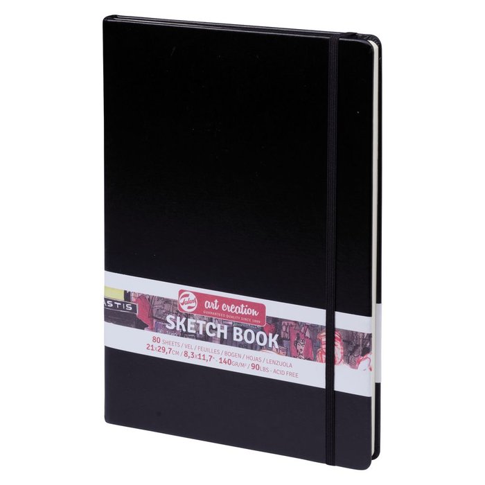 Bloc Espiral Estándar Liso 90g | Talens España | Cartón | Formato Estándar | Pack 1 Unidades
