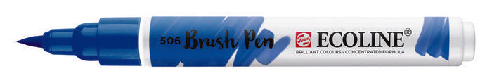 Rotulador ecoline brushpen azul ultramarino oscuro Talens España