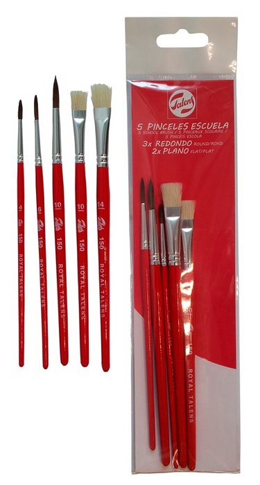 PINCEL TALENS 150/ ESTUCHE 5 | 1 UNIDADES | (TALENS ESPAÑA) Imagen principal del producto