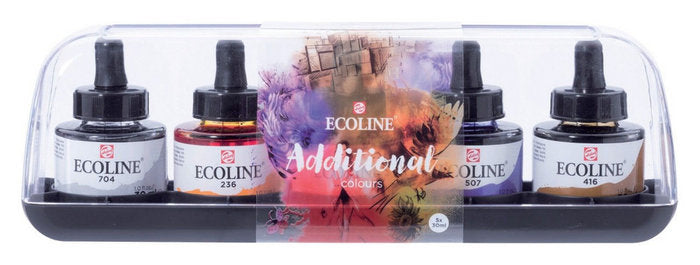 TINTA ECOLINE ESTUCHE ADICIONAL 5UDS X 30 ML | 1 UNIDADES | (TALENS ESPAÑA) Imagen principal del producto