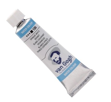 ACUARELA VAN GOGH TUBO 10 ML BLANCO | 3 UNIDADES | (TALENS ESPAÑA) Imagen principal del producto