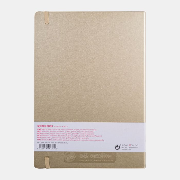 Cuaderno Bocetos 21x30 80H 140G Oro Talens España