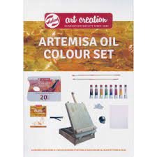 SET TALENS ARTEMISA OLEOS + CABALLETE | TALENS ESPAÑA | 1 UNIDAD | 8712079507497