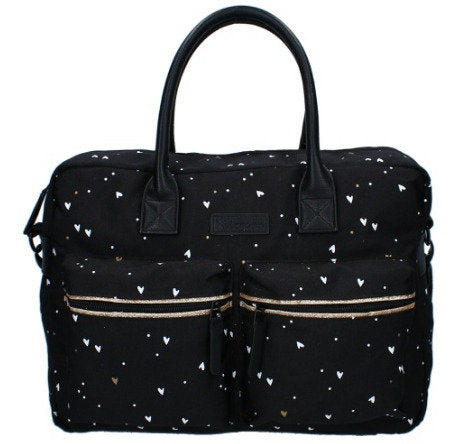 BOLSO PAÑALERO CORAZONES GOLD | VADOBAG | 1 UNIDAD | 8712645258761