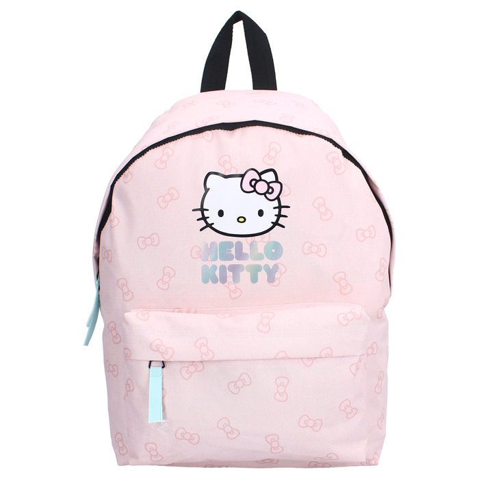 MOCHILA INFANTIL CON BOLSILLO DELANTERO HELLO KITTY PARTY | VADOBAG Imagen principal del producto
