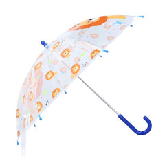 PARAGUAS INFANTIL MANUAL TRANSPARENTE LION RAINY DAYS | VADOBAG | 1 UNIDAD | 8712645316836