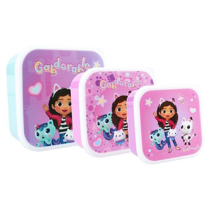 SANDWICHERA 3 EN 1 GABBY'S DOLLHOUSE FRESH BITES | VADOBAG | 1 UNIDAD | 8712645318298