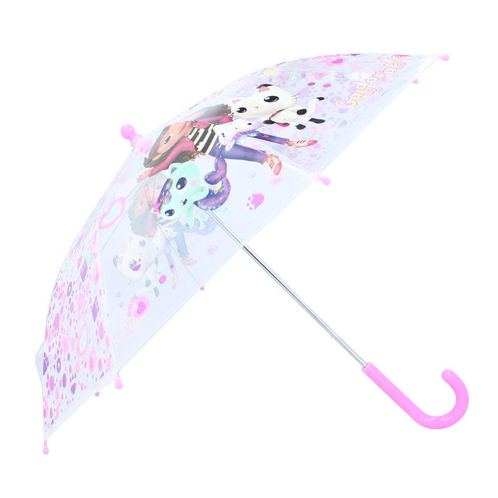 Paraguas infantil transparente Gabby’s Rainy Days VADOBAG Imagen secundaria del producto