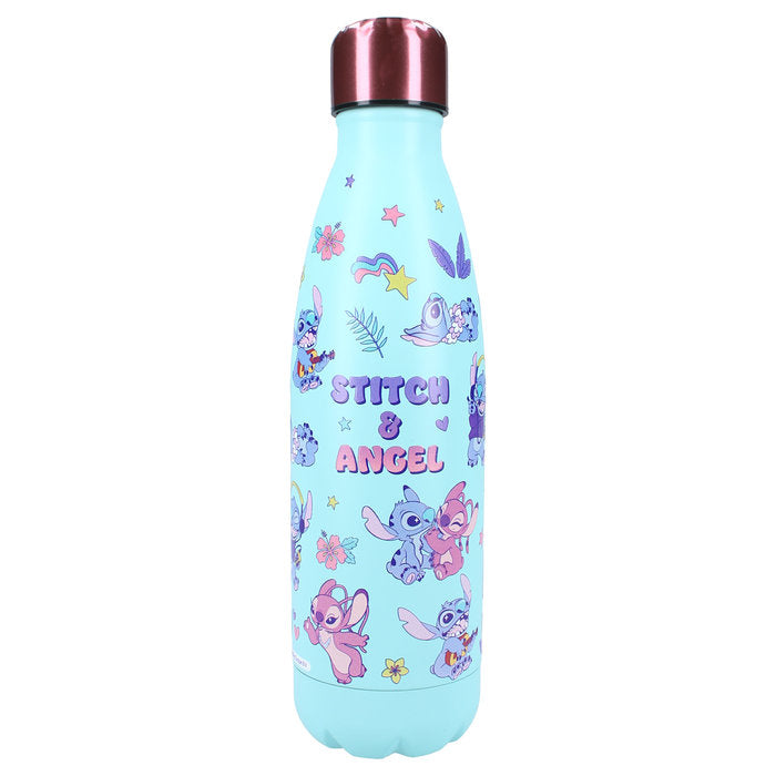BOTELLA ALUMINIO TAPON ROSCA 700ML STITCH THIRSTY FOR MORE | VADOBAG | 1 UNIDAD | 8712645320673