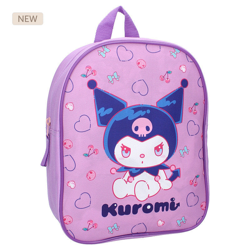 MOCHILA INFANTIL 29CM HELLO KITTY & FRIENDS KUROMI | VADOBAG Imagen principal del producto