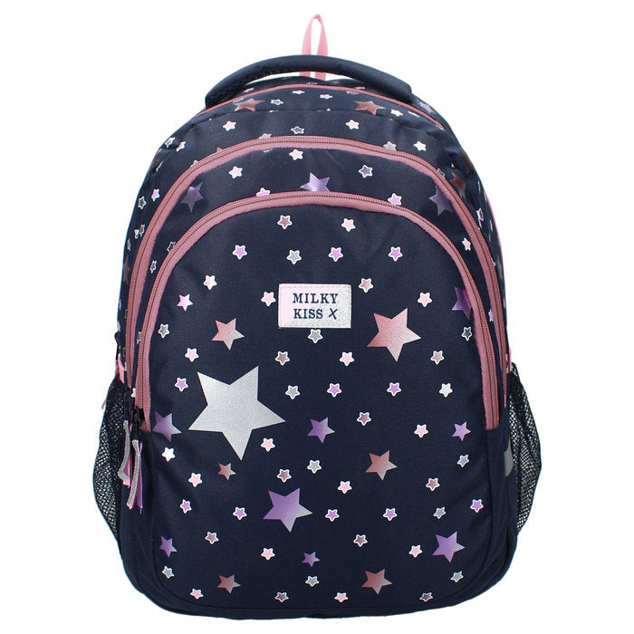 MOCHILA ESCOLAR TRIPLE 44CM MILKY KISS FABLE WORLD | VADOBAG Imagen principal del producto