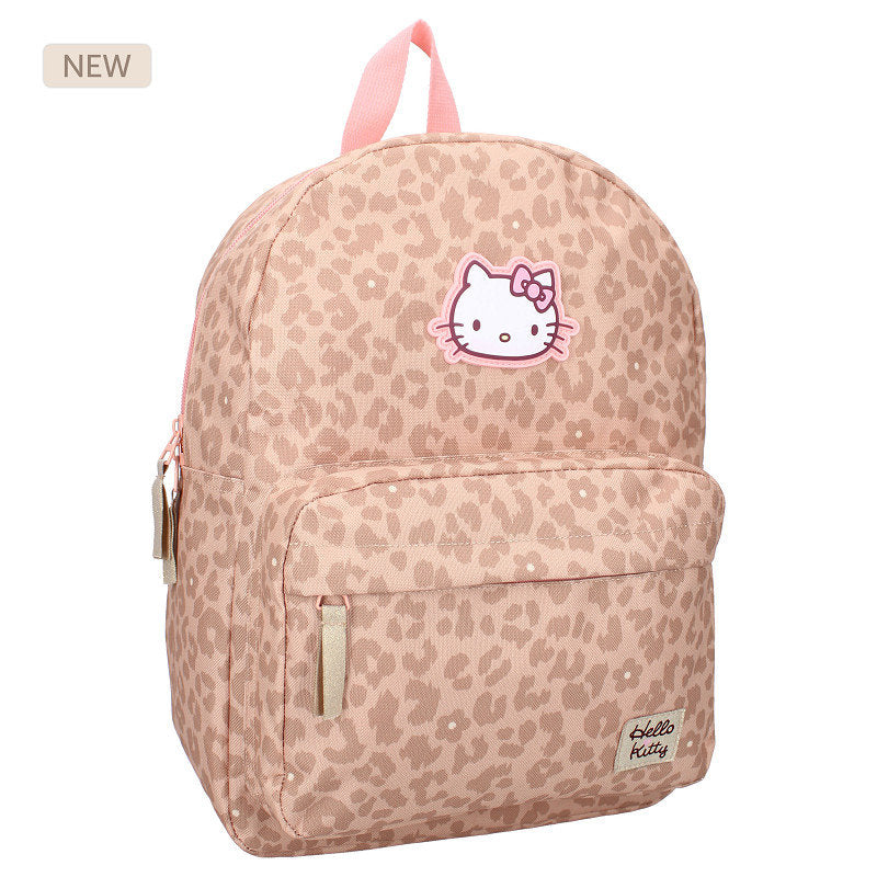 MOCHILA INFANTIL 36CM HELLO KITTY LEOPARD AND LAUGHTER | VADOBAG