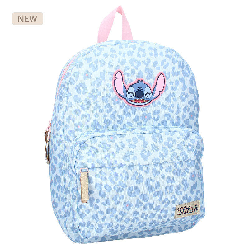 MOCHILA INFANTIL 36CM STITCH LEOPARD AND LAUGHTER | VADOBAG Imagen principal del producto