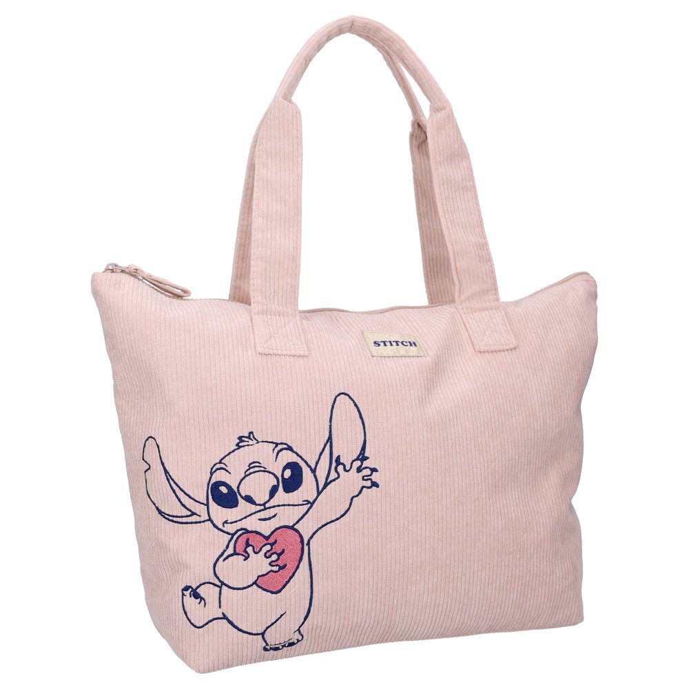 Bolso shopping loneta Stitch Heart VADOBAG Imagen principal del producto