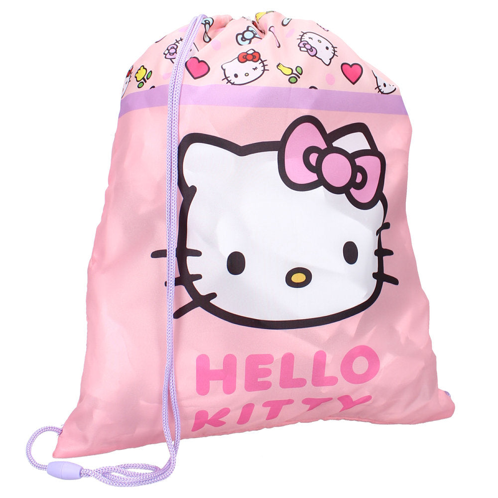 Saco de Cuerdas 44x36 Hello Kitty Sweet Charm VADOBAG Imagen principal del producto