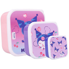 SANDWICHERA SET 3 EN 1 KUROMI & FRIENDS FRESH BITES | VADOBAG | 1 UNIDAD | 8712645329966